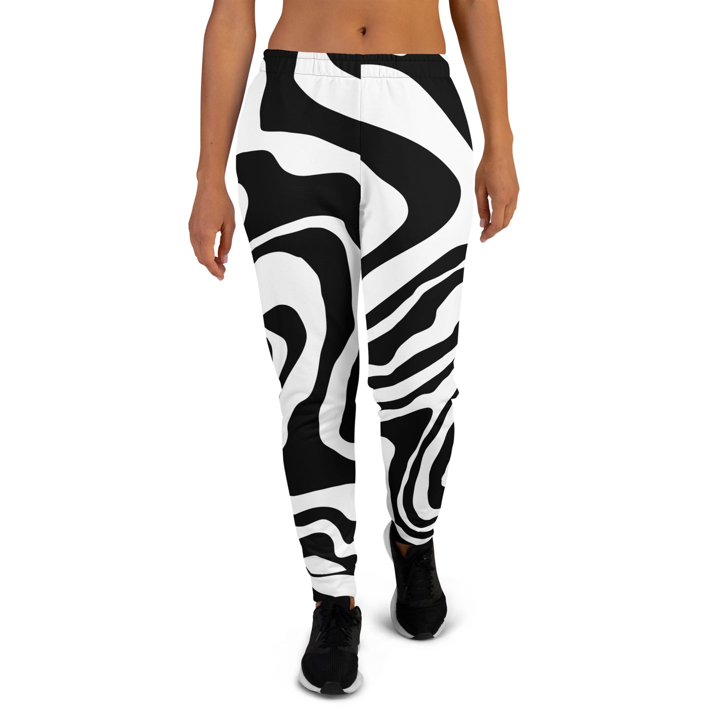 Black N White Women's Joggers